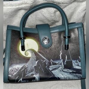 Loungefly Nightmare Before Christmas Final Frame Movie Scene Crossbody Bag NWOT